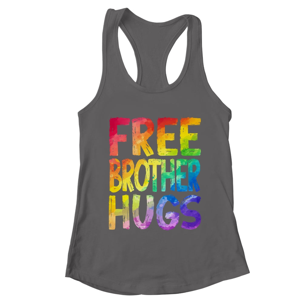 Free Auntie Hugs LGBT Pride LGBTQ Lesbian Gay Rainbow Shirt & Tank Top | teecentury