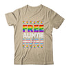 Free Auntie Hugs Rainbow LGBTQ Gay Pride Month Proud Ally Shirt & Tank Top | teecentury