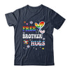 Free Brother Hugs LGBT Gay Pride Transgender Rainbow Flag Shirt & Hoodie | teecentury