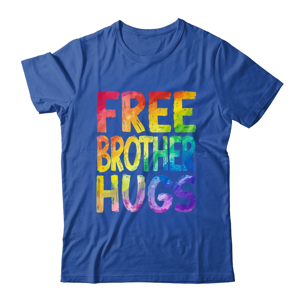 Free Brother Hugs LGBT Pride LGBTQ Lesbian Gay Rainbow Shirt & Hoodie | teecentury