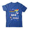 Free Dad Hugs LGBT Gay Pride Transgender Rainbow Flag Shirt & Hoodie | teecentury