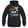 Free Dad Hugs LGBT Gay Pride Transgender Rainbow Flag Shirt & Hoodie | teecentury