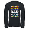 Free Dad Hugs Rainbow LGBTQ Gay Pride Month Proud Ally Shirt & Hoodie | teecentury