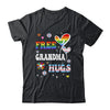 Free Grandma Hugs LGBT Gay Pride Transgender Rainbow Flag Shirt & Tank Top | teecentury