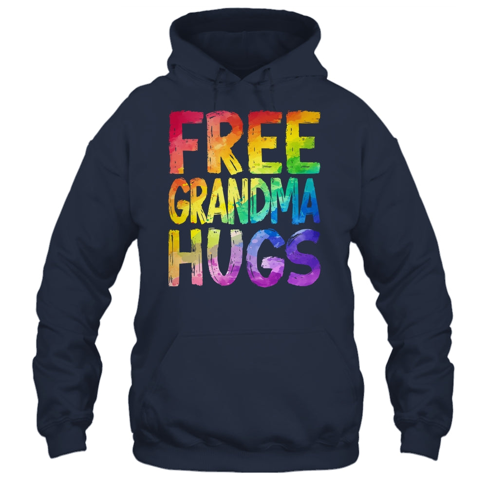 Free Grandma Hugs LGBT Pride LGBTQ Lesbian Gay Rainbow Shirt & Tank Top | teecentury