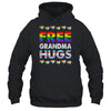 Free Grandma Hugs Rainbow LGBTQ Gay Pride Month Proud Ally Shirt & Tank Top | teecentury