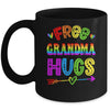 Free Grandma Hugs Rainbow LGBT Lesbian Gay Pride Trans Retro Mug | teecentury