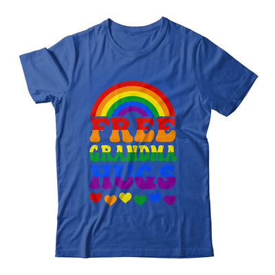 Free Grandma Hugs Rainbow LGBT Lesbian Gay Trans Groovy Shirt & Tank Top | teecentury