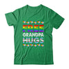 Free Grandpa Hugs Rainbow LGBTQ Gay Pride Month Proud Ally Shirt & Hoodie | teecentury