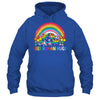 Free Human Hugs LGBT Pride LGBTQ Lesbian Gay Rainbow Shirt & Tank Top | teecentury