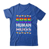 Free Human Hugs Rainbow LGBTQ Gay Pride Month Proud Ally Shirt & Tank Top | teecentury