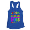 Free Human Hugs Rainbow LGBT Lesbian Gay Pride Trans Retro Shirt & Tank Top | teecentury