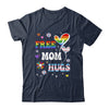 Free Mom Hugs LGBT Gay Pride Transgender Rainbow Flag Shirt & Tank Top | teecentury