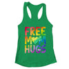 Free Mom Hugs LGBT Pride LGBTQ Lesbian Gay Rainbow Shirt & Tank Top | teecentury