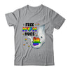 Free Mom Hugs Rainbow Elephant LGBT Pride Month Shirt & Tank Top | teecentury