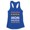 Free Mom Hugs Rainbow LGBTQ Gay Pride Month Proud Ally Shirt & Tank Top | teecentury