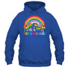 Free Nana Hugs LGBT Gay Lesbian Transgender Pride Rainbow Shirt & Tank Top | teecentury