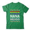 Free Nana Hugs Rainbow LGBTQ Gay Pride Month Proud Ally Shirt & Tank Top | teecentury