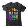 Free Nana Hugs Rainbow LGBT Lesbian Gay Pride Trans Retro Shirt & Tank Top | teecentury