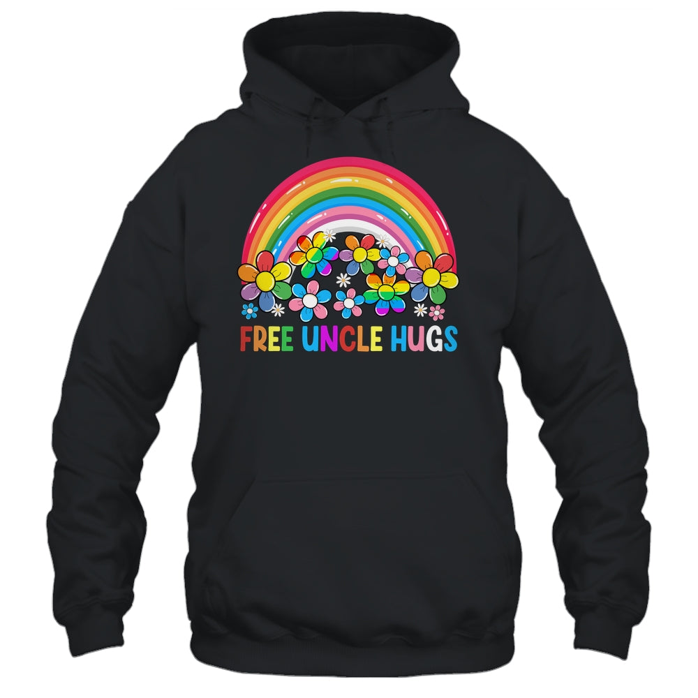 Free Uncle Hugs LGBT Gay Lesbian Transgender Pride Rainbow Shirt & Hoodie | teecentury