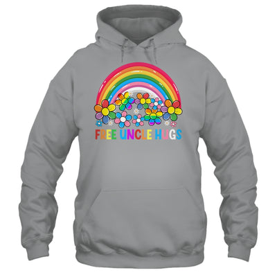 Free Uncle Hugs LGBT Gay Lesbian Transgender Pride Rainbow Shirt & Hoodie | teecentury