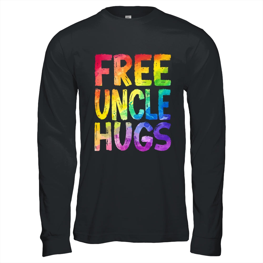 Free Uncle Hugs LGBT Pride LGBTQ Lesbian Gay Rainbow Shirt & Hoodie | teecentury