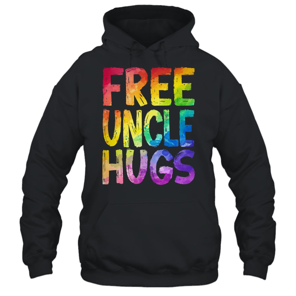 Free Uncle Hugs LGBT Pride LGBTQ Lesbian Gay Rainbow Shirt & Hoodie | teecentury