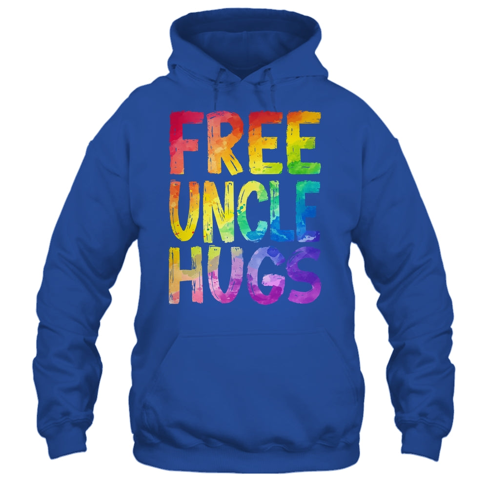 Free Uncle Hugs LGBT Pride LGBTQ Lesbian Gay Rainbow Shirt & Hoodie | teecentury