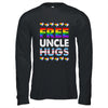 Free Uncle Hugs Rainbow LGBTQ Gay Pride Month Proud Ally Shirt & Hoodie | teecentury