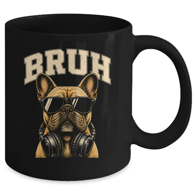 French Bulldog Bruh Youth Boys Funny Cute Dog Teen Kids Meme Mug | teecentury