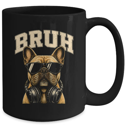 French Bulldog Bruh Youth Boys Funny Cute Dog Teen Kids Meme Mug | teecentury