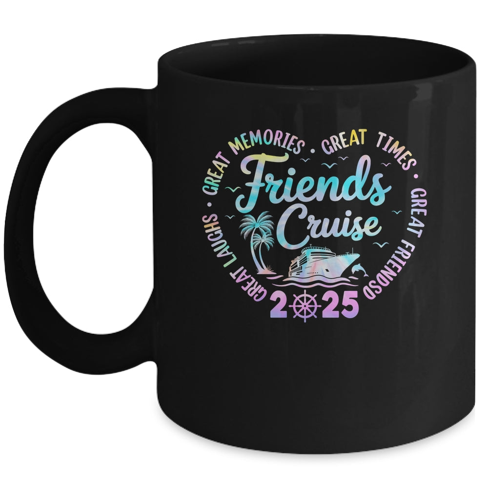 Friends Cruise 2025 Matching Group Vacation Trip Cruising Mug | teecentury