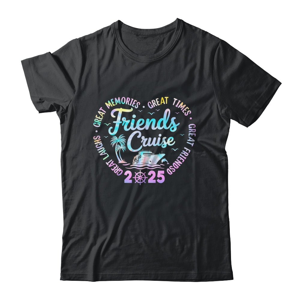 Friends Cruise 2025 Matching Group Vacation Trip Cruising Shirt & Tank Top | teecentury