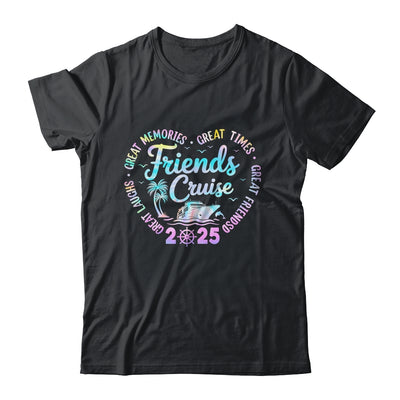 Friends Cruise 2025 Matching Group Vacation Trip Cruising Shirt & Tank Top | teecentury