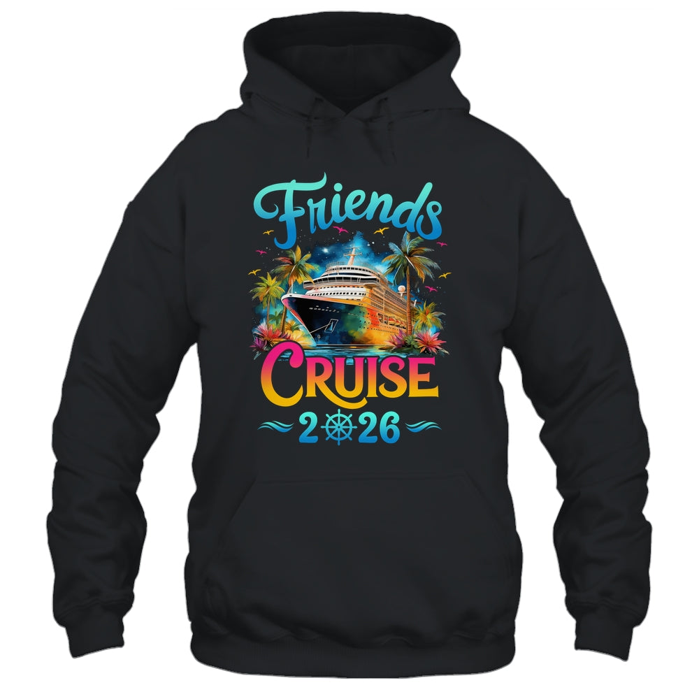 Friends Cruise 2026 Cruise Squad 2026 Funny Friend Group Shirt & Tank Top | teecentury