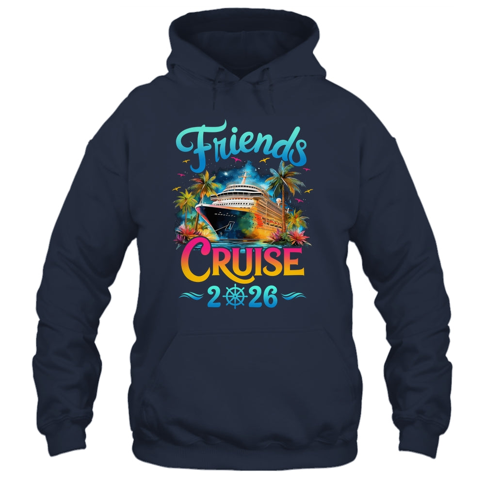 Friends Cruise 2026 Cruise Squad 2026 Funny Friend Group Shirt & Tank Top | teecentury