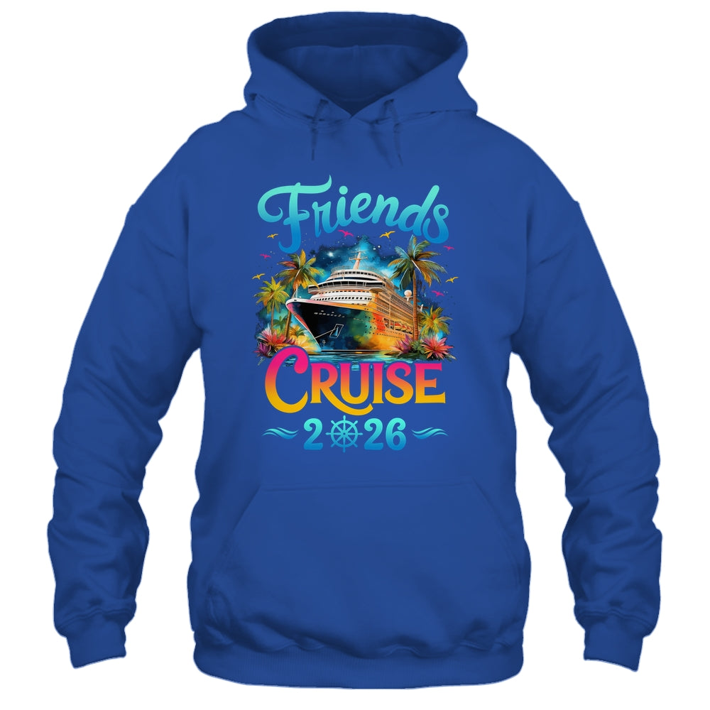 Friends Cruise 2026 Cruise Squad 2026 Funny Friend Group Shirt & Tank Top | teecentury