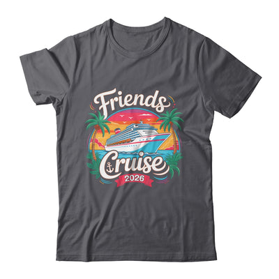 Friends Cruise 2026 Cruise Squad 2026 Matching Friend Group Shirt & Tank Top | teecentury