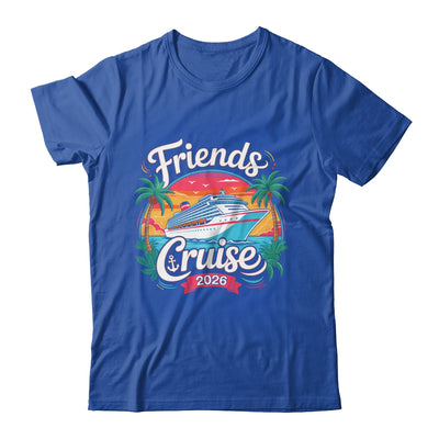 Friends Cruise 2026 Cruise Squad 2026 Matching Friend Group Shirt & Tank Top | teecentury