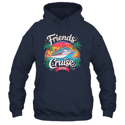 Friends Cruise 2026 Cruise Squad 2026 Matching Friend Group Shirt & Tank Top | teecentury