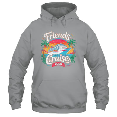 Friends Cruise 2026 Cruise Squad 2026 Matching Friend Group Shirt & Tank Top | teecentury