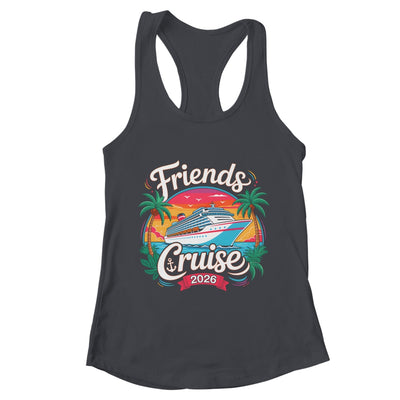 Friends Cruise 2026 Cruise Squad 2026 Matching Friend Group Shirt & Tank Top | teecentury