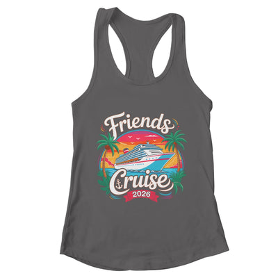Friends Cruise 2026 Cruise Squad 2026 Matching Friend Group Shirt & Tank Top | teecentury