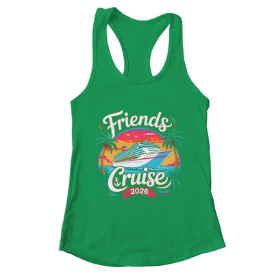 Friends Cruise 2026 Cruise Squad 2026 Matching Friend Group Shirt & Tank Top | teecentury