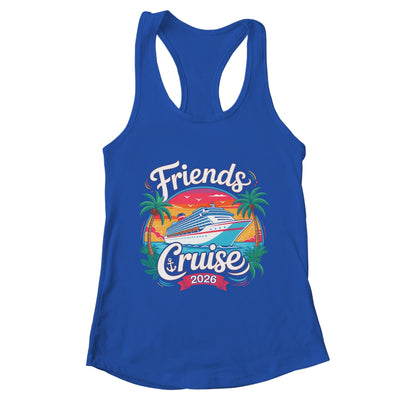 Friends Cruise 2026 Cruise Squad 2026 Matching Friend Group Shirt & Tank Top | teecentury