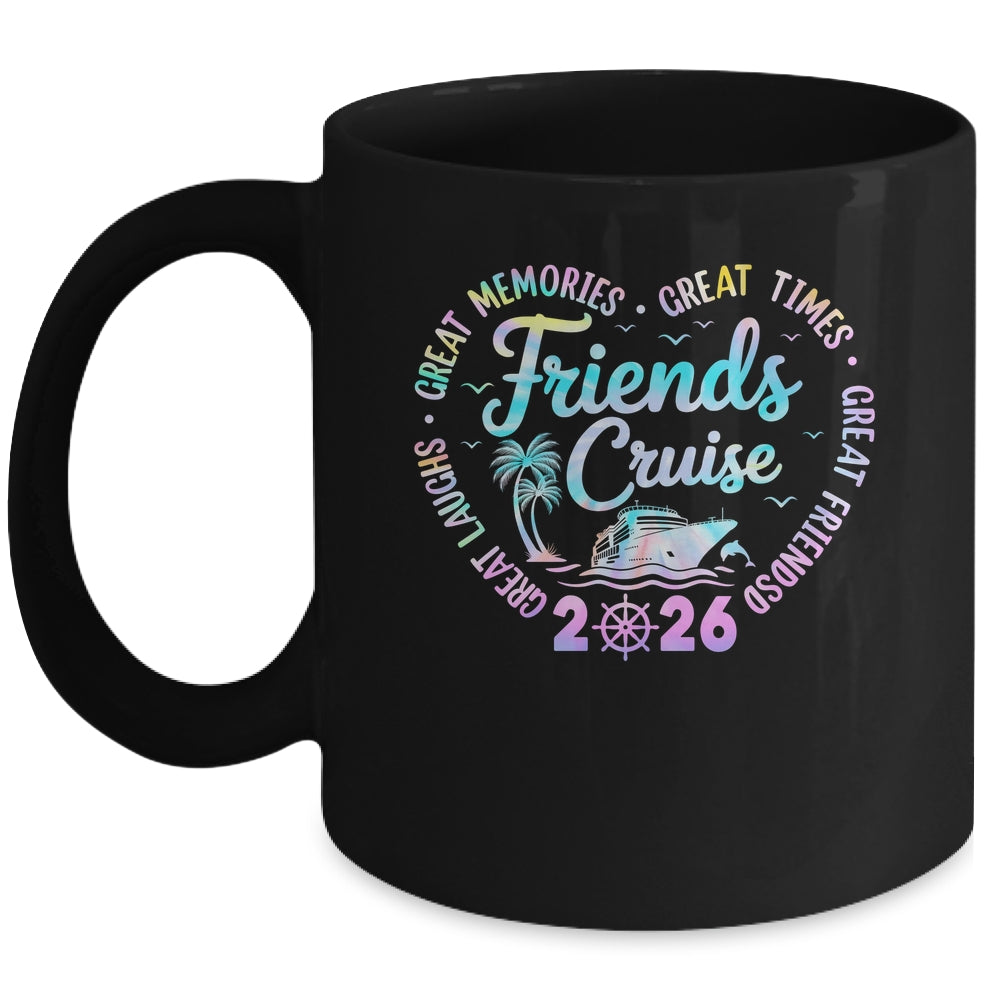 Friends Cruise 2026 Matching Group Vacation Trip Cruising Mug | teecentury