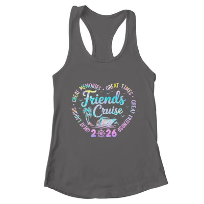 Friends Cruise 2026 Matching Group Vacation Trip Cruising Shirt & Tank Top | teecentury
