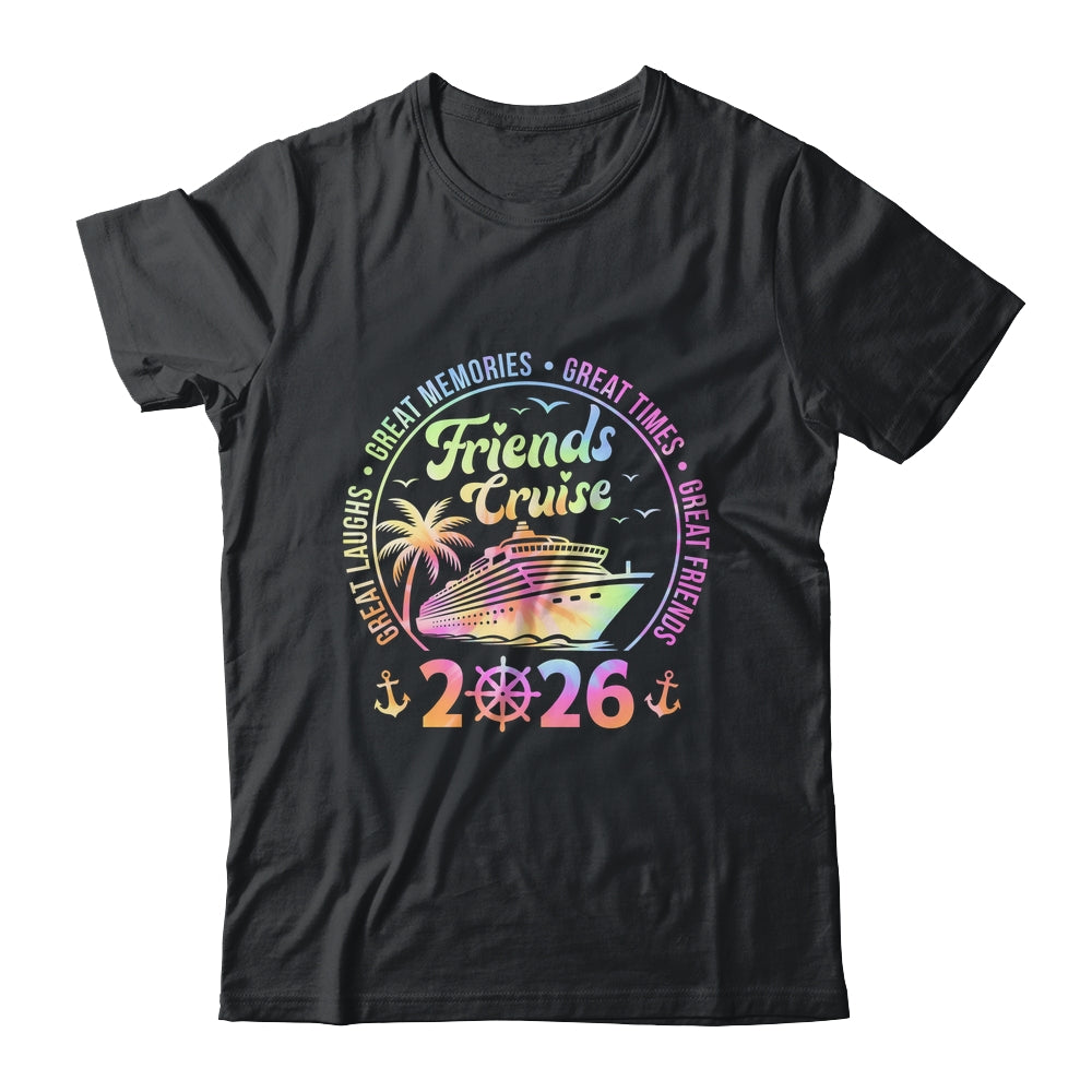 Friends Cruise 2026 Vacation Trip Cruising Friends Matching Shirt & Tank Top | teecentury