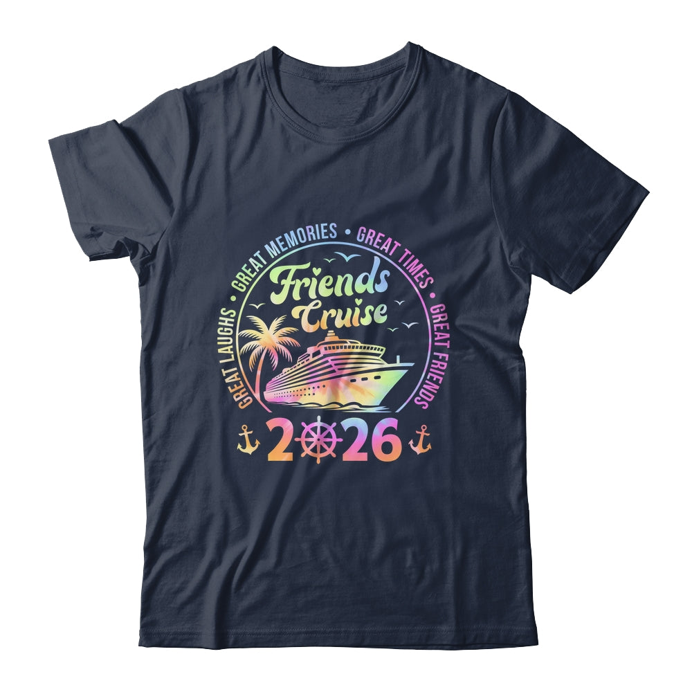 Friends Cruise 2026 Vacation Trip Cruising Friends Matching Shirt & Tank Top | teecentury