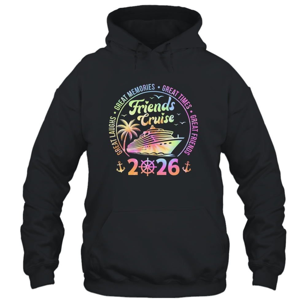 Friends Cruise 2026 Vacation Trip Cruising Friends Matching Shirt & Tank Top | teecentury
